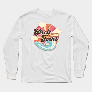 Circle Ocean Summer Long Sleeve T-Shirt